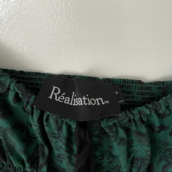 Realisation Par Dazed Noir Inez Mini Dress Small - Picture 4 of 9